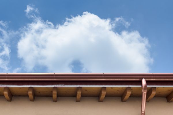 Cost of Copper Gutter Installation in Hickory