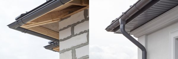 Cost of Wood Gutter Replacement in Hickory
