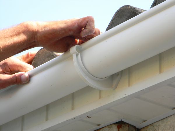 Cost of Plastic Gutter Repair in Hickory